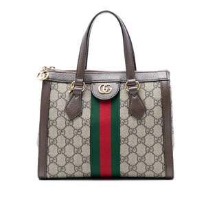 Gucci Ophidia Top Handle Tote Gg Coated #245217G16B
